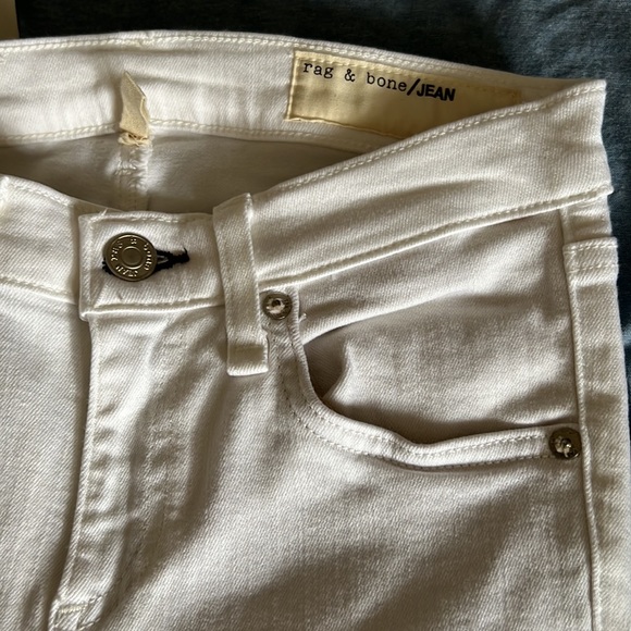 $85 - WHITE Rag and Bone / Jean skinny - Picture 8 of 11